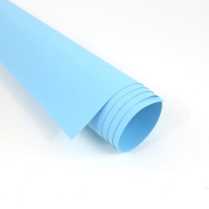 100x64 cm - CraftPap Washable Paper - błękitny