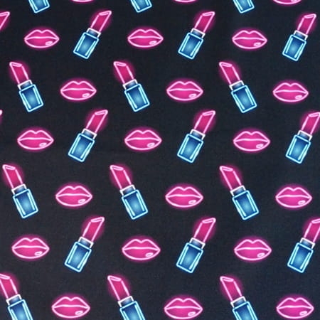 TKANINA WODOODPORNA Szminki, usta fluo