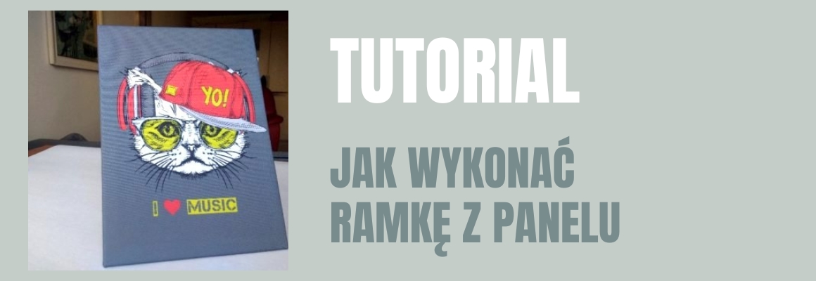DIY: Ramka ozdobna z panelu
