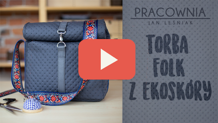 DIY: Uszyj torbę folk z Jankiem Leśniakiem