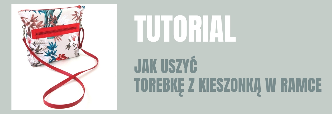 DIY: Jak uszyć torebkę z kieszonką w ramce